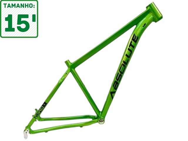 QUADRO 29 AL MTB NERO 5 VERDE(T.15)
