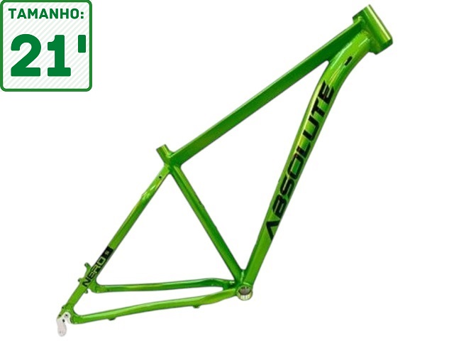QUADRO 29 AL MTB NERO 5 VERDE(T.21)