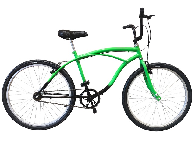 KIT BIC 26 BEACH - VERDE KW/PRETO