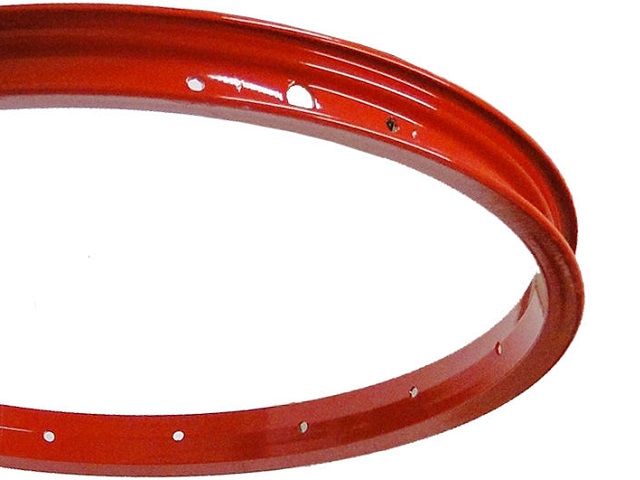 ARO COMUM 16x1.75 16 FUROS - VERMELHO