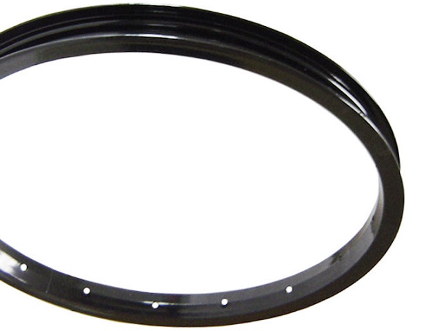 ARO COMUM 16x1.75 16 FUROS - PRETO