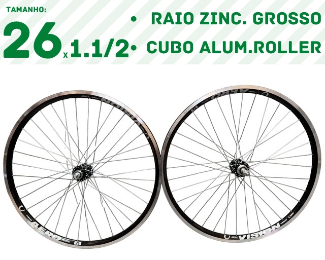 RODA AERO 26x1.1/2(PR)- PRETO