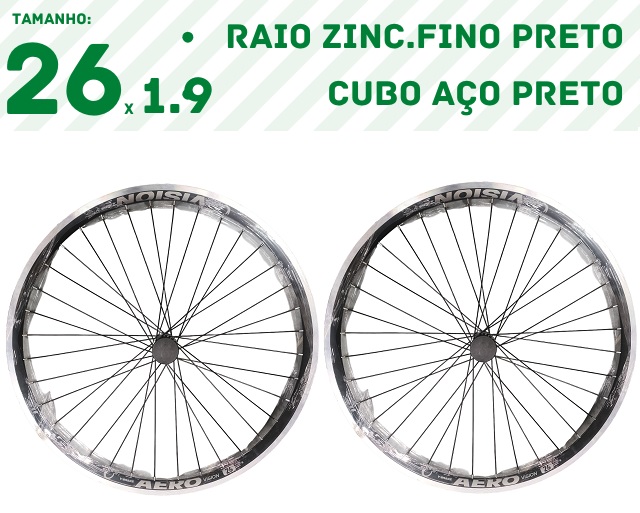 RODA AERO 26x1.9(PR)- PRETO