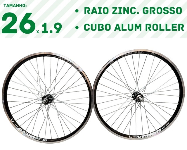RODA AERO 26x1.9(PR)- PRETO