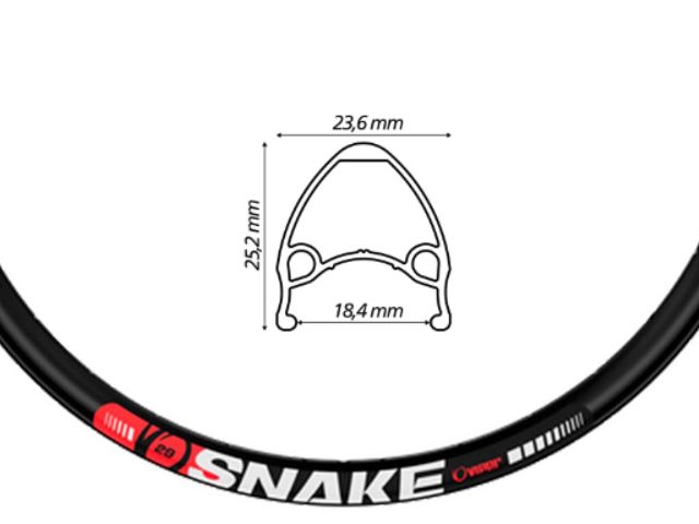 ARO AERO 26x1.9   DISCO - PRETO