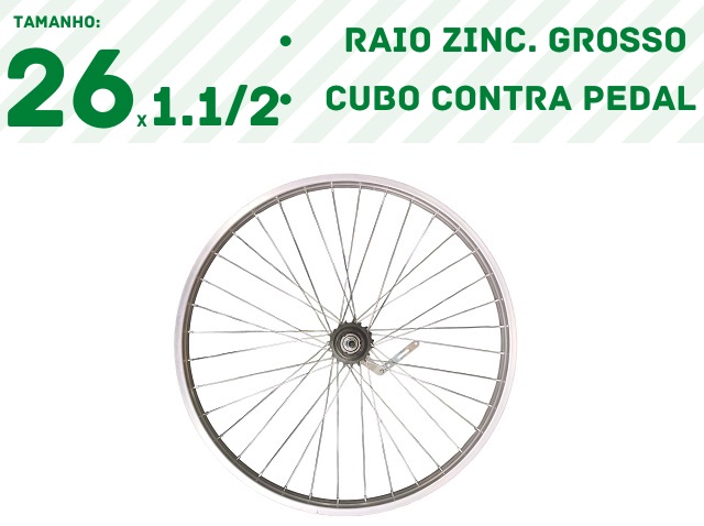 RODA ARO BIV 26x1.1/2(TR) - C.PEDAL
