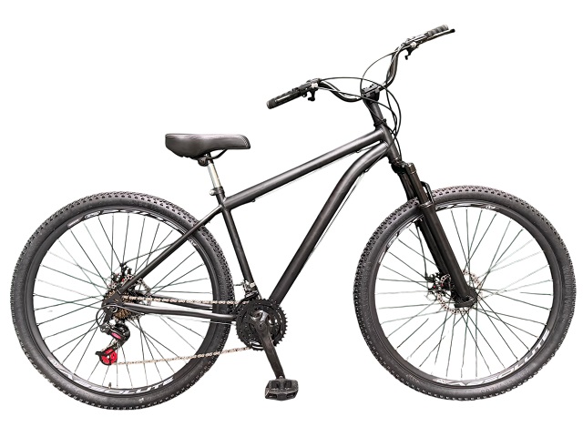 KIT BIC 29 AÇO MTB - PRETO FOSCO