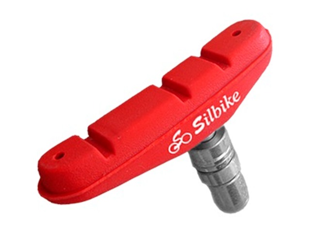 SAPATA V-BRAKE ORBIT 68MM - VERM - CORES SORTIDAS