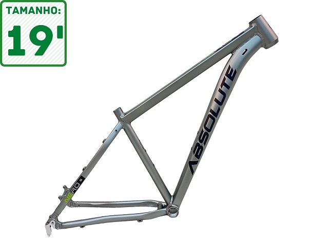 QUADRO 29 ALUMINIO MTB NERO 5 TAMANHO 19 - CINZA