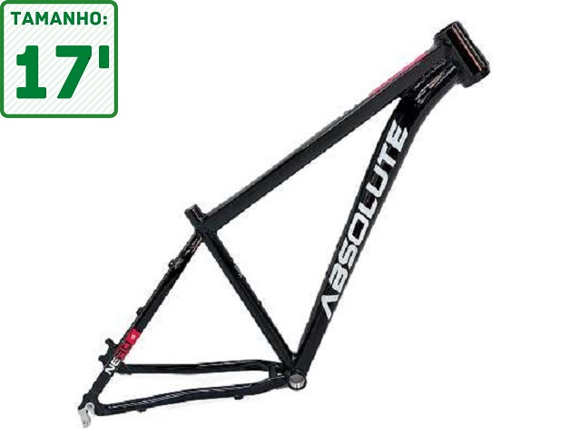 QUADRO 29 ALUMINIO MTB NERO 5 TAMANHO 17 - PRETO