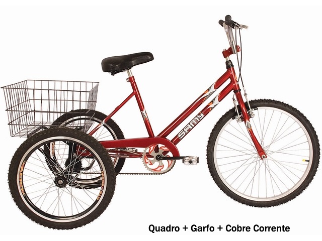 QUADRO 26 MTB P/TRICICLO VB - CORES SORTIDAS