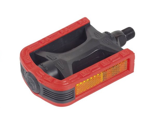 PEDAL NYLON BICOLOR SUE - PT/VERM