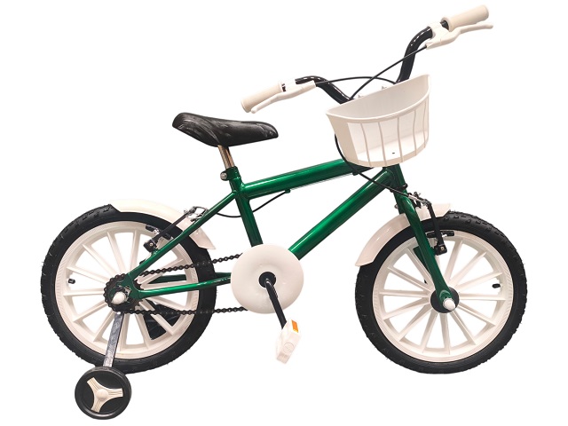 KIT BIC 16 MTB - VERDEacBRANCO