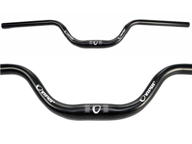 CURVA AL DH 31,8x80MM - PRETO