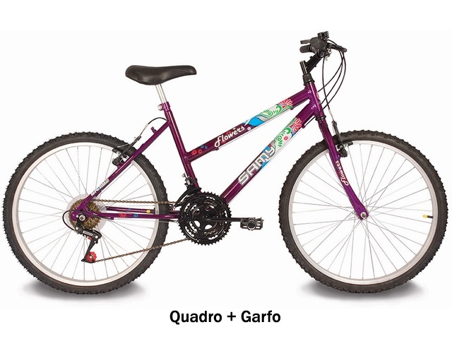 QUADRO 24 MTB CT FEM - CORES SORTIDAS