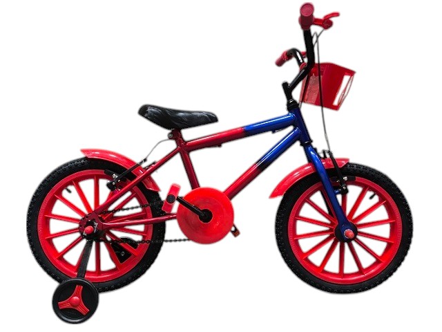 KIT BIC 16 MTB MASC AZ/VERM ACESS.VERM