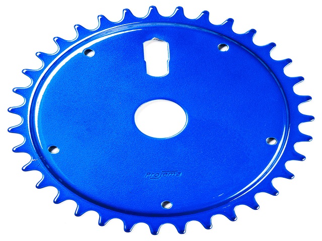 RODA DENT.35D S/VAZ - AZUL - CORES SORTIDAS