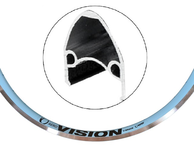 ARO AERO 26x1.1/2 RETRO - AZUL BEBE