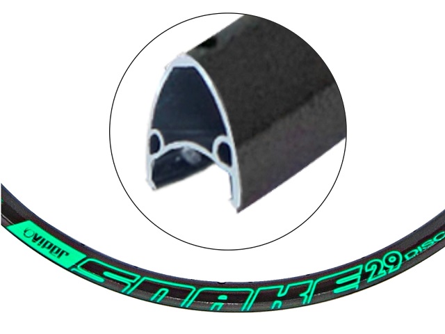 ARO AERO 29 25MM DISCO - PRETOades.N.VERDE