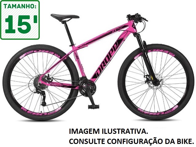 KIT BIC 29 AL MTB T15 - ROSA Ad.PT