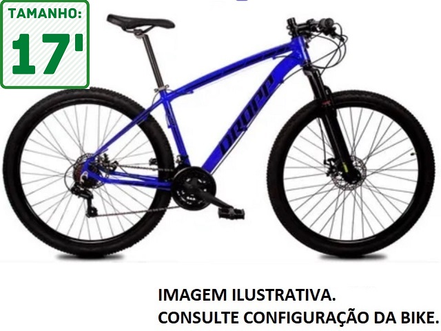 KIT BIC 29 AL MTB T17 - AZUL Ad.PT