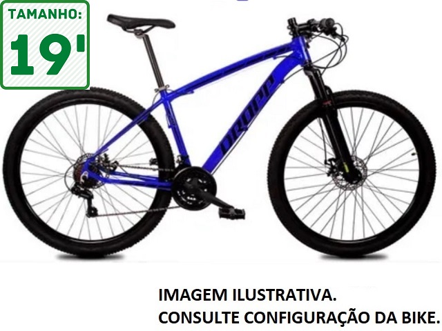 KIT BIC 29 AL MTB T19 - AZUL  Ad.PT