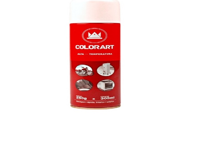 TINTA SPRAY ALTA TEMP - BRANCO