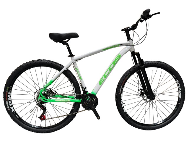 KIT BIC 29  AL MTB ONIX(19) - BR/VD.NEON