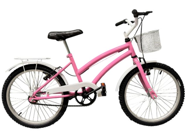 KIT BIC 20 DOLPHIN - ROSA AC BRANCO