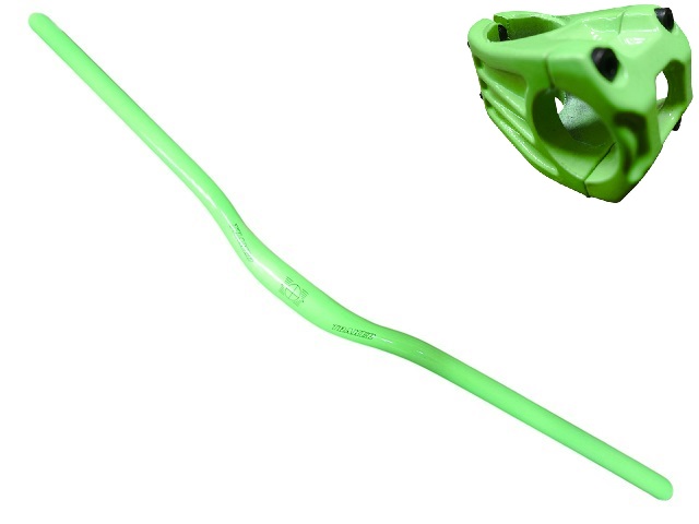 GUIDÃO AL DH 31,8mm - NEON VERDE