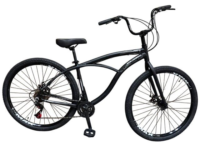 KIT BIC 29 AL BEACH 21V - PRETO FOSCO