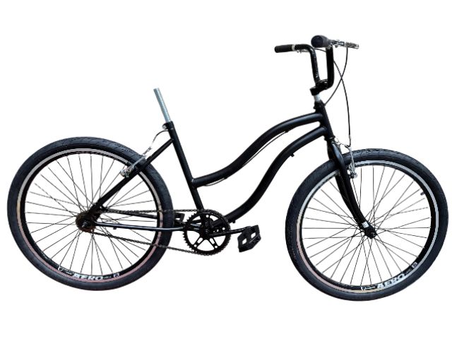 KIT BIC 26 BEACH AERO FEM - PRETO FOSCO(C.323)