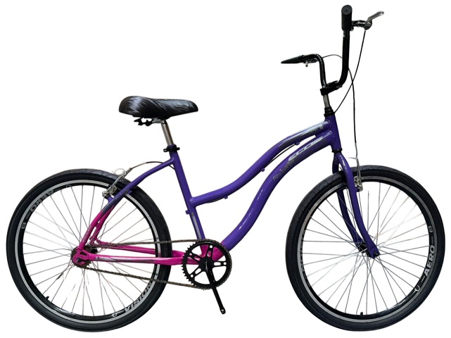 KIT BIC 26 AL BEACH FEM - LILÁS/PINK