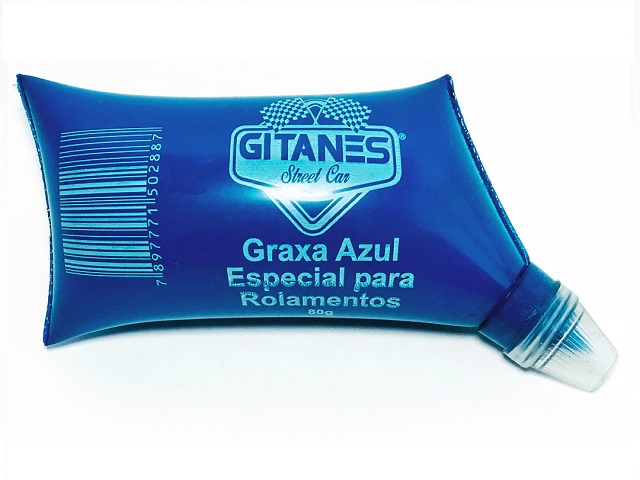 GRAXA AZUL EM BISNAGA - 80G