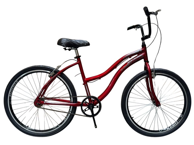 KIT BIC 26 AL BEACH FEM - VERMELHO