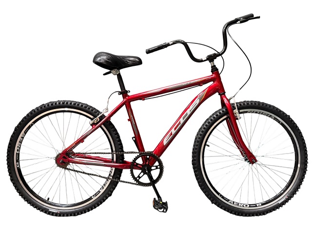 KIT BIC 26 AL MTB XT100 PLUS - VERMELHO