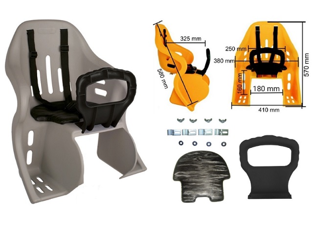 CADEIRINHA BABY BIKE DT - VERM AC PT