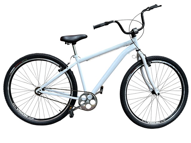 KIT BIC 29 AÇO MTB SEM MARCHA - BRANCO