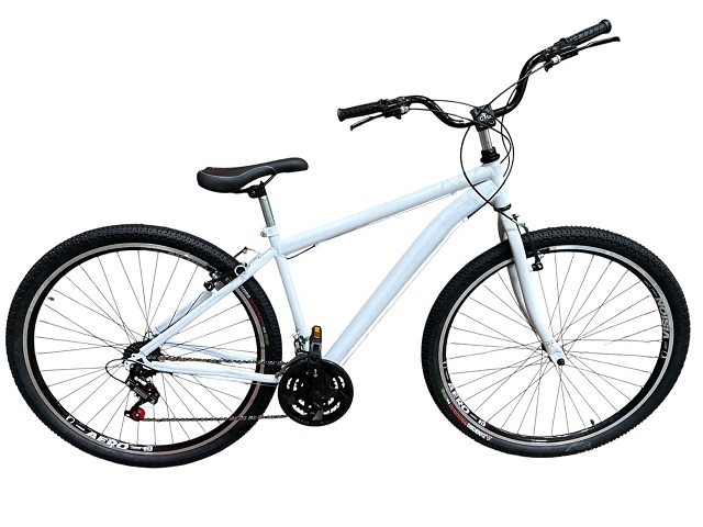 KIT BIC 29 AÇO MTB 21V - BRANCO