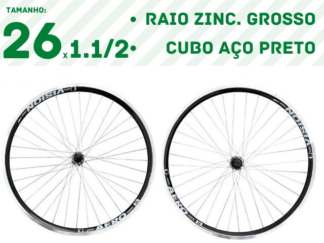 RODA AERO 26x1.1/2(PR)- PRETO